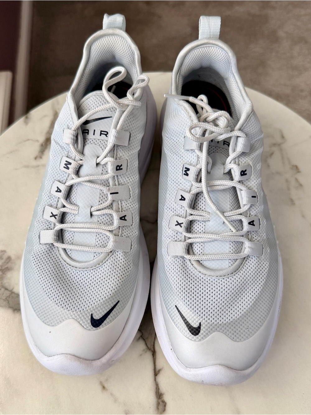 Nike Air Max Axis – Pure Platinum/Red – Women’s Size 9 - Picture 3 of 5